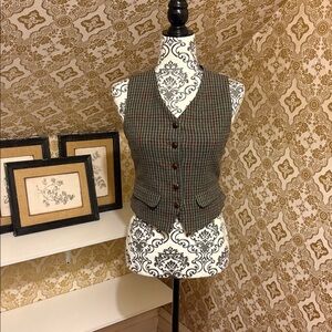 Vintage Tweed Vest